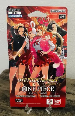 One Piece TCG Card Game EB-03 Heroines Edition Booster Pack Sealed Lot of 20 - Image 2
