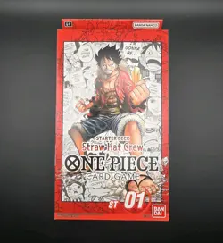 One Piece TCG - Starter Deck ST-01 - Straw Hat Crew - Sealed - English Ver - Image 1