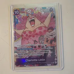 Bandai One Piece CCG Two Legends Charlotte Linlin OP11-073 Alt Art Foil - Image 1