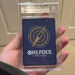 2022 One Piece OP01-Alternate Art #016 Nami BETA BGS 9.5 GEM MINT - Image 2