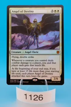 MTG Angel of Destiny Zendikar Rising Foil #2 - Image 1
