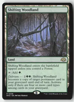 MTG - Shifting Woodland R Modern Horizons 3 228 LP-NM - Image 1
