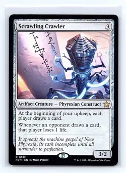Foundations #132 Scrawling Crawler Rare - Image 1