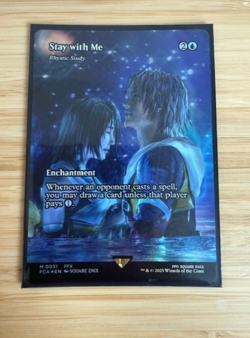 Stay with Me - Rhystic Study (Showcase) Final Fantasy: Through the Ages Foil - Image 1