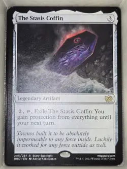 MTG The Stasis Coffin The Brothers' War 245/287 Regular Rare - Image 2
