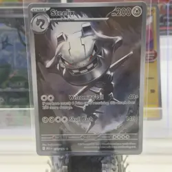 Steelix 150/132 Illustration Rare Pokemon TCG Mega Evolution Full Art NM - Image 1