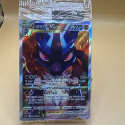 Pokemon TCG Lucario VSTAR SWSH291 Sealed Black Star Promo Crown Zenith NM - Image 1