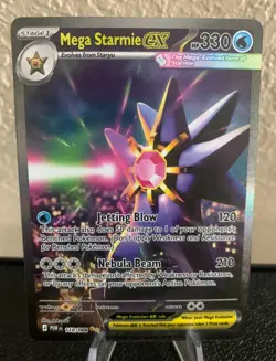 Pokemon TCG: Mega Starmie ex 118/088 Me03: Perfect Order Holo - Image 1