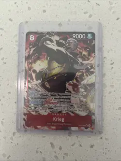 One Piece Card Game TCG Krieg OP15-008 Alt Art M/NM Condition - Image 1