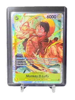 Monkey.D.Luffy • ST13-015 SR The Three Brothers Holo Foil One Piece TCG NM - Image 1