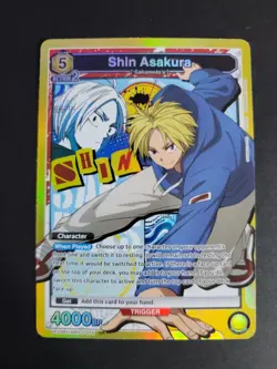 Shin Asakura 018 Super Rare Union Arena Sakamoto Days - Image 1
