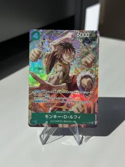 Bandai One Piece Card Game Monkey D. Luffy SR Alt Parallel ST30-012 JP - Image 1