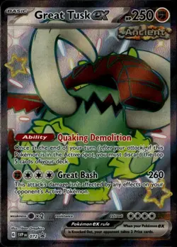 Great Tusk ex - Promo SVP SV: Scarlet & Violet Promo Cards 072 - Image 1