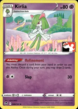 Kirlia Uncommon Prize Pack Series Cards 068/195 - Image 1