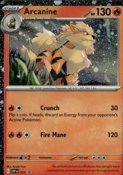 Arcanine - Promo SVP SV: Scarlet & Violet Promo Cards 011 - Image 1