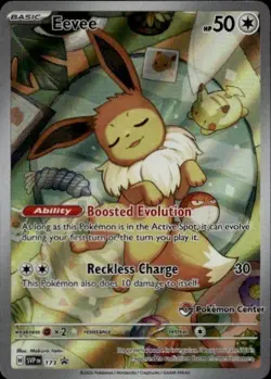 Eevee - (Pokemon Center Exclusive) Promo SVP SV: Scarlet & Violet Promo Cards 17 - Image 1