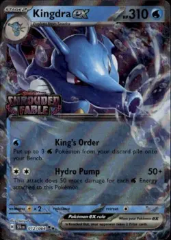 Kingdra ex (Shrouded Fable Stamped) Double Rare MCAP Miscellaneous Cards & Produ - Image 1