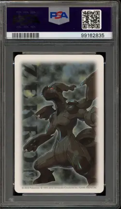 Pokemon Zekrom Joker White Playing Cards PSA 10 Gem Mint - Image 2