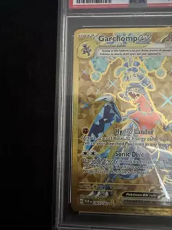 Pokemon Garchomp EX Hyper Rare Holo Card 260/182 Sv04: Paradox Rift PSA 9 - Image 3