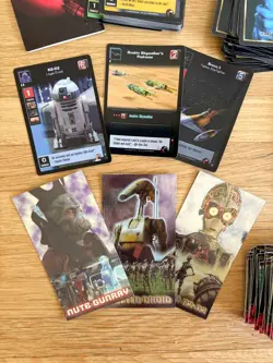 Star Wars Lot 500+ cards: Premiere CCG, Young Jedi & Widevision + R2-D2 foil - Image 2