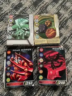 Bakugan Battle Brawlers Set Of 39 Cards (24 Magnetics) includes rare McDonalds - Image 1