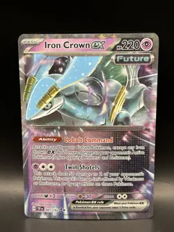 Iron Crown ex 081/162 - Pokemon Temporal Forces Card - NM - Image 1