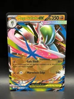 Mega Gallade ex 048/086 (x2) - Pokemon Chaos Rising Card - NM - Image 2