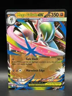 Mega Gallade ex 048/086 (x2) - Pokemon Chaos Rising Card - NM - Image 4