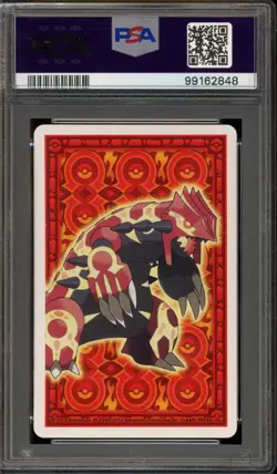 Pokemon Mega Blaziken King of Diamonds Omega Ruby Playing Cards PSA 10 Gem Mint - Image 2