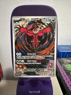 Pokemon TCG Yveltal Paradox Rift Holo Card 205/182 Near Mint Condition - Image 1