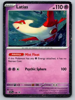 Latias - (Cosmo Holo) 139 SV: Scarlet & Violet Promo Cards 2023 - Image 1