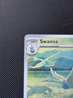 Pokemon TCG Swanna White Flare Illustration Rare Card 110/086 - Image 3