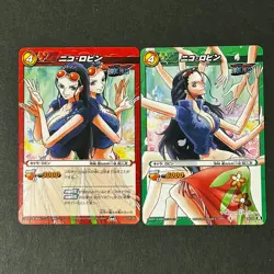 S6984 Nico Robin Japanese One Piece Miracle Battle Carddass Cards M27 - Image 1