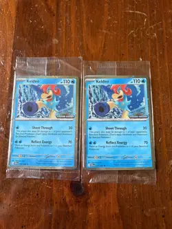 Keldeo X2 (Chaos Rising Stamped) 019/086 (Sealed) Promo POKEMON (2 Card Lot) - Image 1