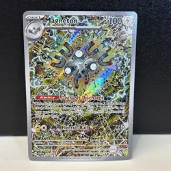 Pokemon TCG Magneton SVP 159: Scarlet and Violet Promo Card Holofoil NM - Image 1