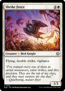 Shrike Force [Bloomburrow] Magic MTG - Image 1