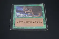 Giant Growth Magic Card Alpha LEA MTG - Image 5