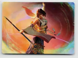 MTG Final Fantasy Art Series Yuna, Grand Summoner x1 NM Art Card - Image 1