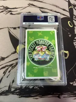 1996 POKEMON GREEN VERSION PLAYING CARDS KING OF SPADES #053 PERSIAN PSA 10 - Image 2