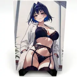 Hololive Ouro Kronii Sexy Anime Waifu Girl Doujin Lewd Goddess Story Art Card - Image 1
