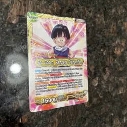 Son Gohan Rampaging Premonition PRERELEASE STAMPED Dragon Ball Super Card | NM - Image 3