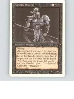 Hypnotic Specter Uncommon Revised Edition Lightly played b1-133 MTG - Image 1