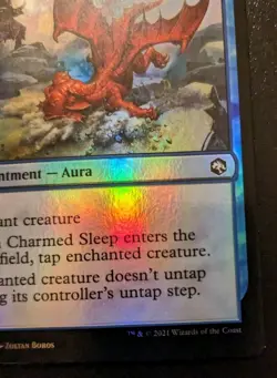 Charmed Sleep 050/281 AFR Foil Common Adventures In The Forgotten Realms MTG - Image 5
