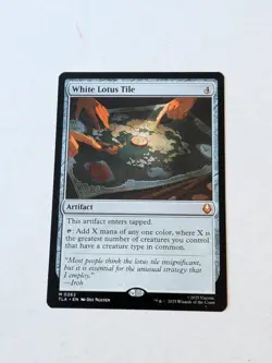 White Lotus Tile Avatar: The Last Airbender Regular - Image 1