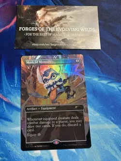 Mask of Memory Foil Avatar Secret Lair Ember Island Players Last Air Bender - Image 1