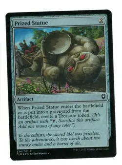 Prized Statue Commander Legends: Battle for Baldur's Gate Magic Gathering Foil - Image 1