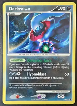Pokemon TCG Darkrai DP52 Diamant und Pearl Promo English LP - Image 1