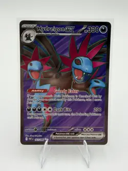 Hydreigon ex 161/086 Holo Ultra Rare White Flare Pokemon Near Mint - Image 1