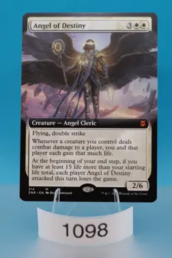 MTG Angel of Destiny (Extended Art) Zendikar Rising Regular #314 - Image 1