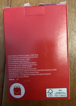 2022 McDonald's Pokemon Match Battle Card Packs Box 4 - Image 2